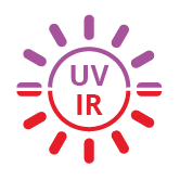 UV/IR/Visible sensor